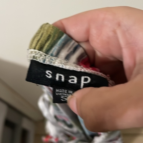 Snap Y2K Multicolor Halter Maxi Dress Size S - Picture 8 of 9